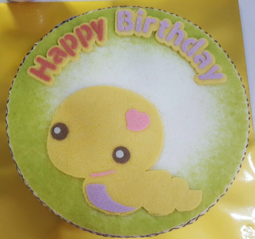 꼬물꼬물 뱀케이크