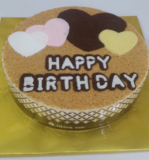 하트생일케이크