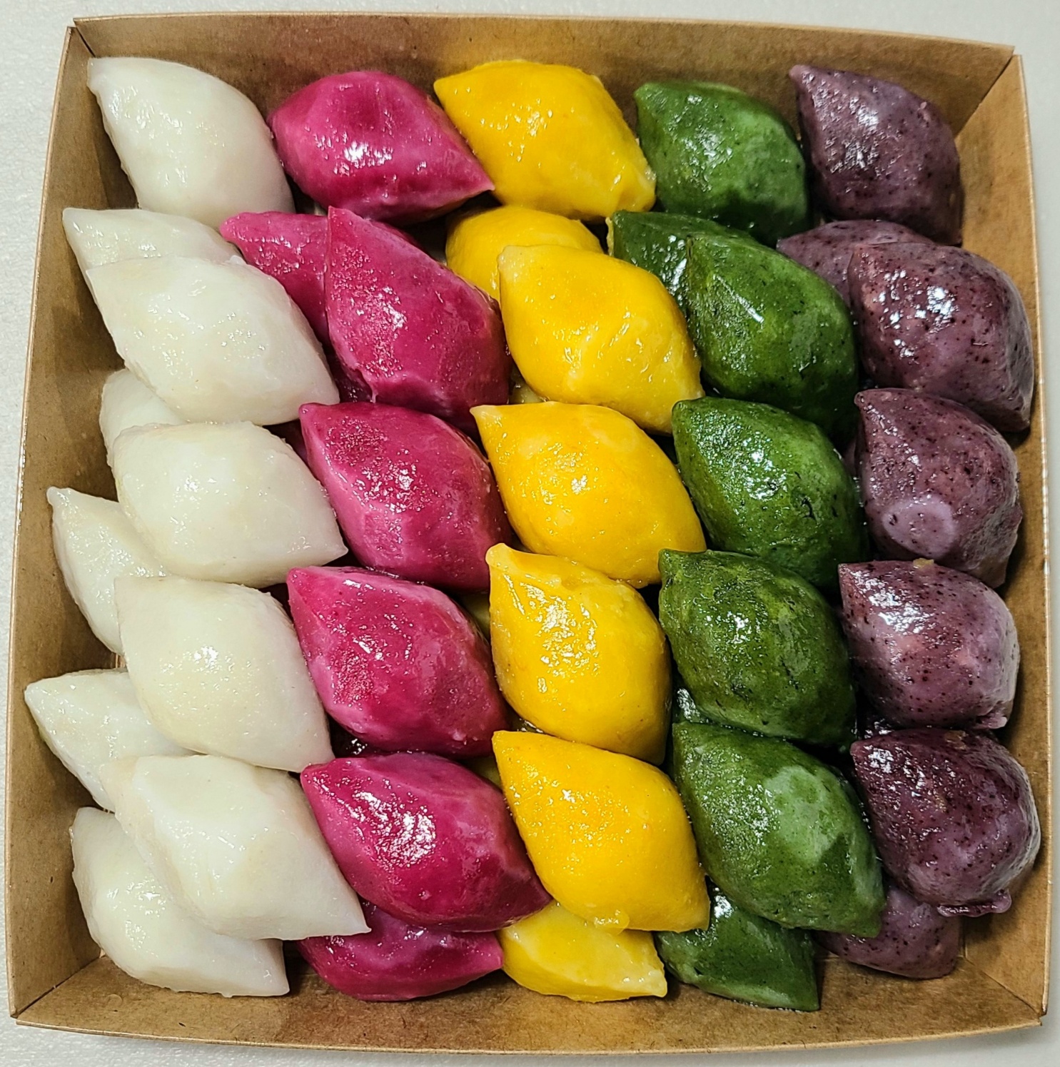 오색송편 1kg(50알)